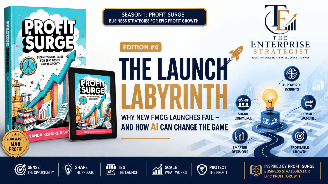 The Enterprise Strategist Edition #4 — The Launch Labyrinth: Why New FMCG Launches Fail—and How AI Can Change the Game