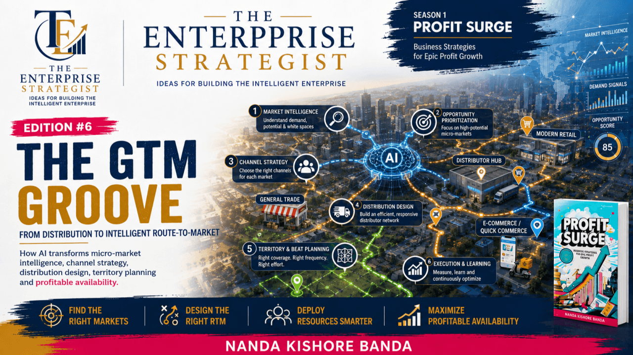The Enterprise Strategist Edition #6 — The GTM Groove: From Distribution to Intelligent Route-to-Market