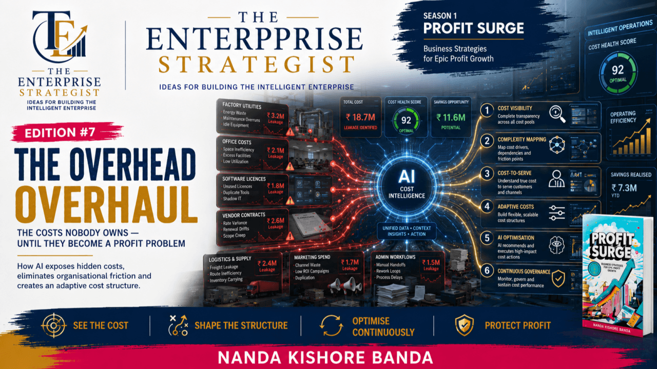 The Enterprise Strategist Edition #7 — The Overhead Overhaul: The Costs Nobody Owns—Until They Become a Profit Problem